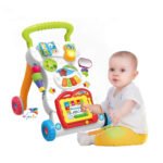 Trotteur Pousseur Musical avec Jeux Enfants pour Apprendre à Marcher