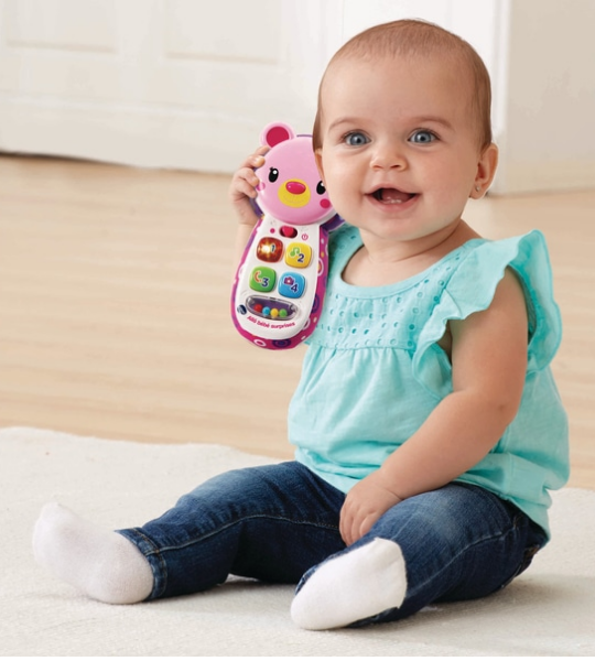 ALLO BÉBÉ SURPRISES ROSE – VTECH (1) TÉLÉPHONE – ALLO BÉBÉ SURPRISES ROSE – Vtech