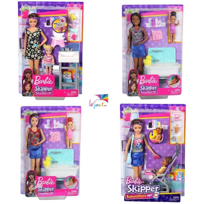 COFFRET BABYSITTER BARBIE– MATTEL 2