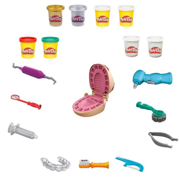 Cabinet Dentaire pour Enfants pack pate a modeler Play Doh 15