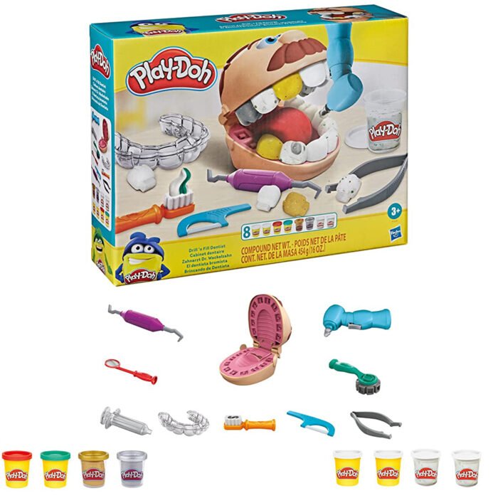 Cabinet Dentaire pour Enfants pack pâte à modeler Play-Doh