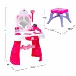 Coiffeuse AVEC LUMIÈRE ET MUSIQUE 23PCS