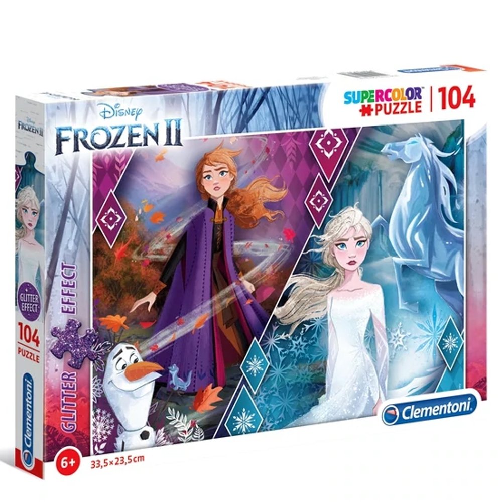 Disney Frozen 2-104 Pieces Puzzle - Clementoni (1) Disney Frozen 2-104 Pieces Puzzle - Clementoni