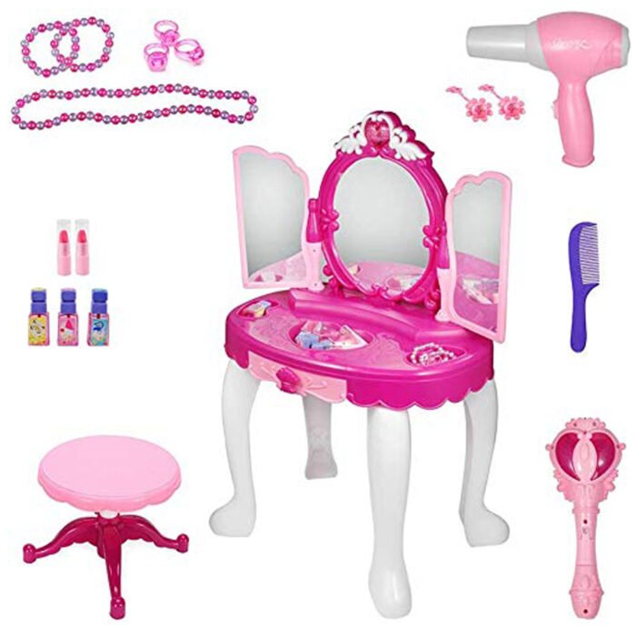 La grande coiffeuse MAKE UP 24PCS Tabouret 4
