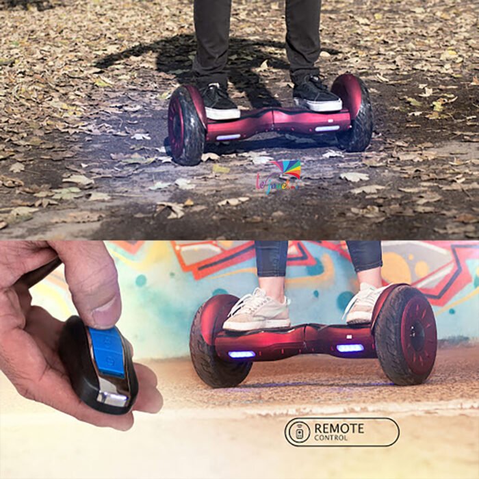 Le Nouveau tout terrain hoverboard 10 pouces Bluetooth 6