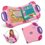 VTech - MagiBook Starter Pack Rose, Livre Interactif Enfant – Version FR & Livre MagiBook - Mes Premiers apprentissages Niveau Maternelle - Pack de 3 Livres, Livres éducatifs – Version FR