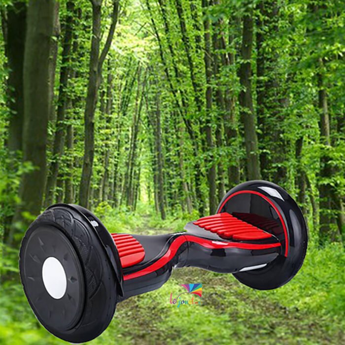 Nouveau Smart Hoverboard 4×4 Bluetooth 10 pouces graffiti flame et carbone 11
