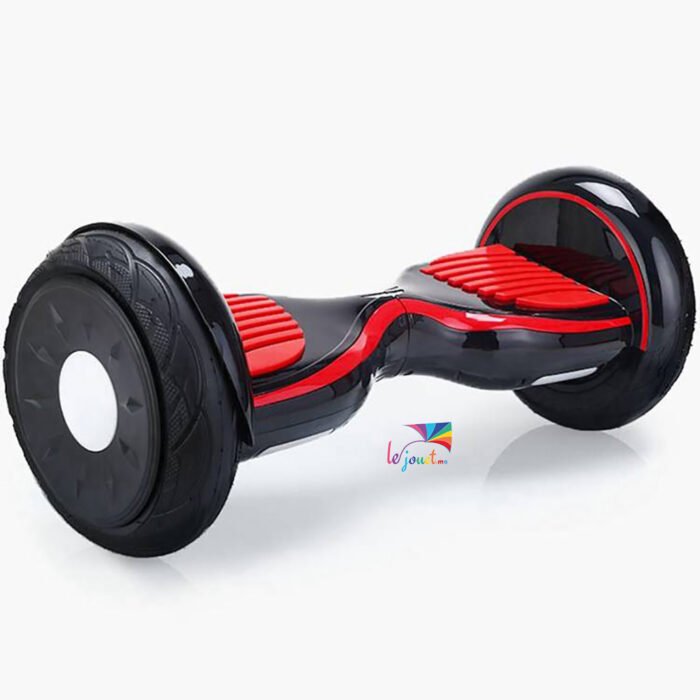 Nouveau Smart Hoverboard 4×4 Bluetooth 10 pouces graffiti flame et carbone 12