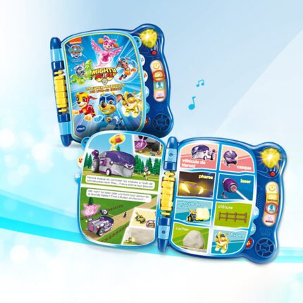 VTech - Pat Patrouille - Mon livre-jeu éducatif - Livre Enfant Parlant et Musical / Jouet dès 3 ans – Version FR