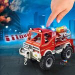 4x4 de pompier avec lance-eau Playmobil