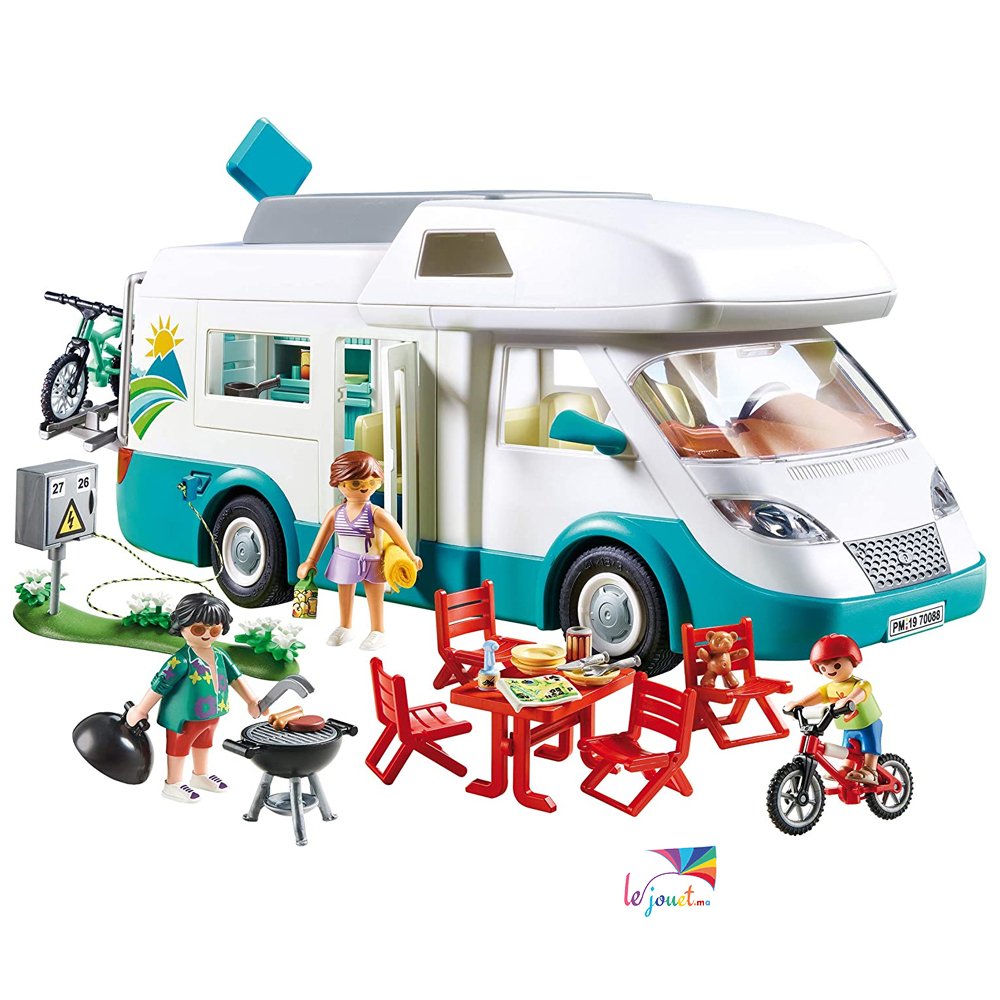 Playmobil Famille et camping-car - 70088 - (2) Famille et camping-car Playmobil