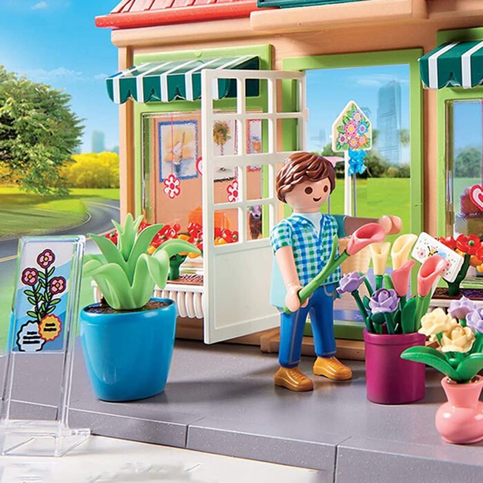 Playmobil Magasin de fleurs 70016 4