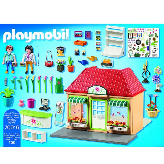 Playmobil Magasin de fleurs 70016 5