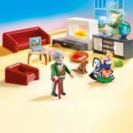Salon avec cheminée Playmobil