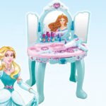 Princesse Coiffeuse lumineuse avec miroir magique et sèche-cheveux