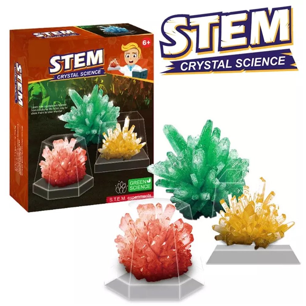 STEM CRYSTAL SCIENCE, Kit de culture de cristal (1) STEM CRYSTAL SCIENCE, Kit de culture de cristal