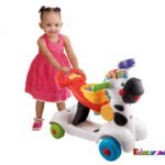 VTech - 112655 - Trottino Mon Zèbre Rigolo - Rose - Version FR