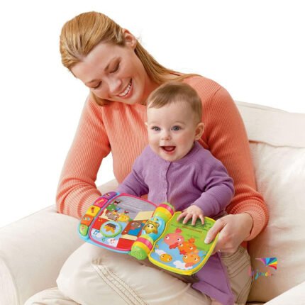 Do, Ré, Mi Super Livre Enchanté, Bleu - VTech - Jouet Musical