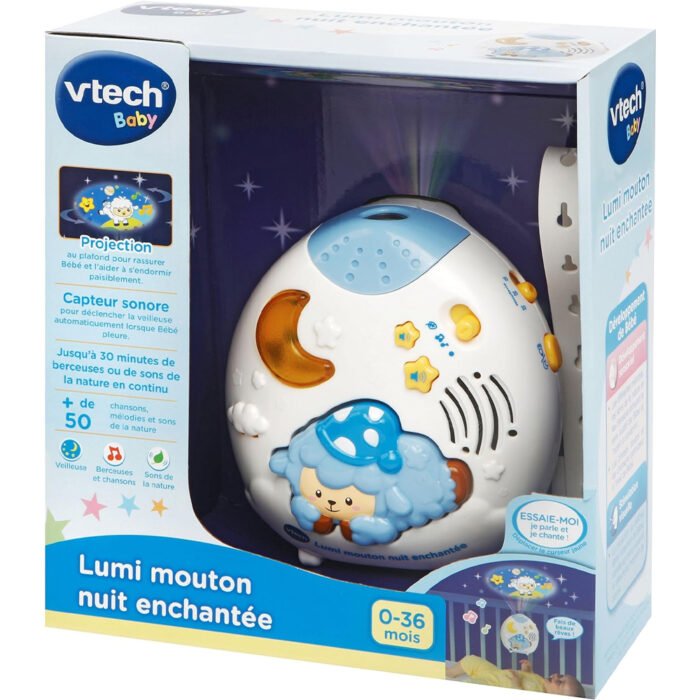 Lumi Mouton Nuit Enchantee Bleu VTech – 3