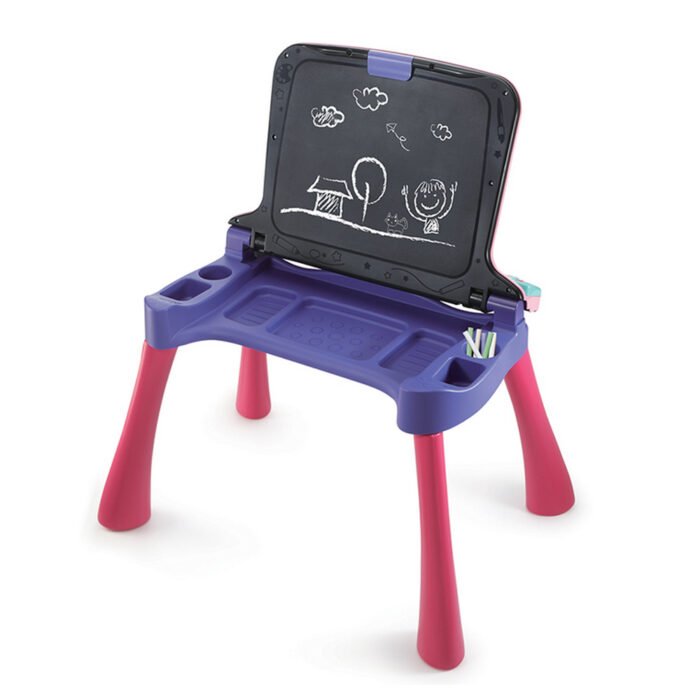 Magi Bureau Interactif 5 en 1 Rose – Vtech – 6