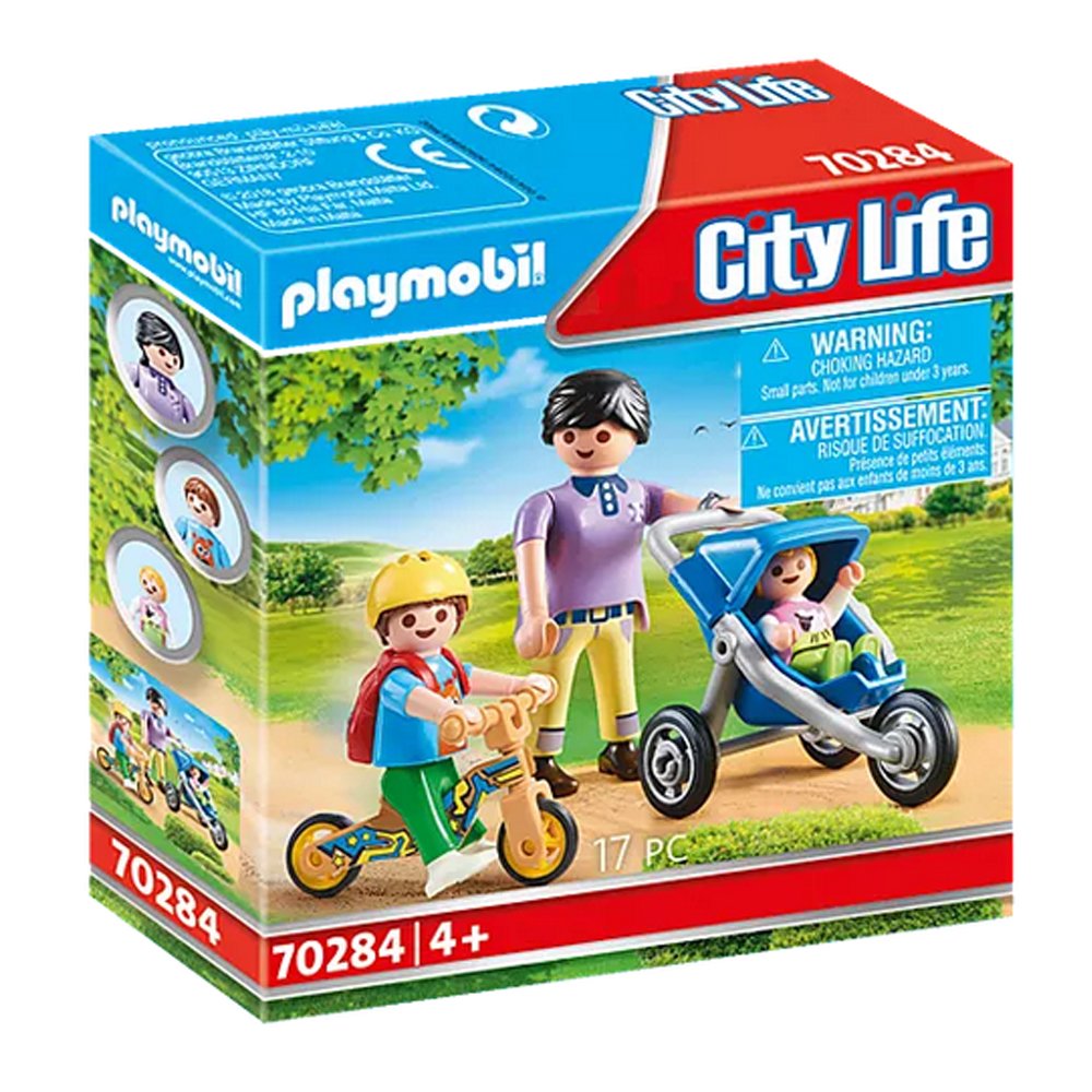 Maman avec Enfants - Playmobil City Life - 70284 (2) Maman avec Enfants - Playmobil City Life - 70284
