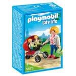 Maman avec Jumeaux et Landau - Playmobil City Life - 5573 -