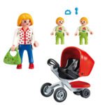 Maman avec Jumeaux et Landau - Playmobil City Life - 5573 -