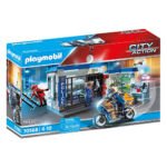 Poste de police et cambrioleur - PLAYMOBIL -City Action-70568
