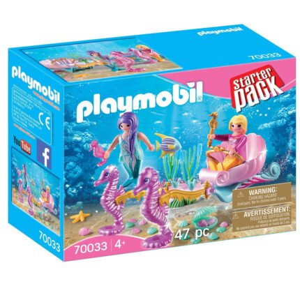 StarterPack Sirènes avec carrosse - PLAYMOBIL - 70033