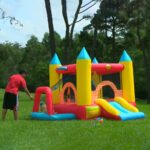 Happy hop - Grande Aire de jeux gonflable - 4 en 1 – 9114 -