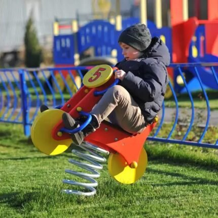 Jeu sur ressort Moto à sceller pour enfants KP-4.02
