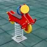 Jeu sur ressort Moto à sceller pour enfants KP-4.02
