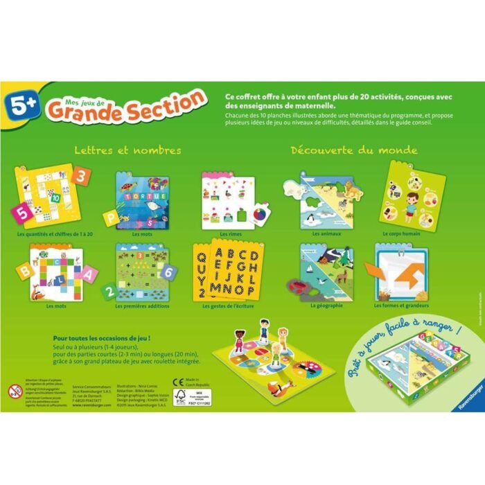Mes jeux grande section Ravensburger – 245246 20 Activites 4