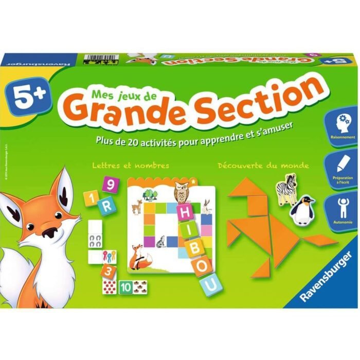 Mes jeux grande section Ravensburger – 245246 20 Activites 5