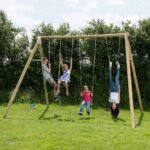 Portique bois 3 m Adulte Oliver - Trigano - 4 personnes