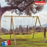 Portique bois et métal EXOTICA TRIGANO - 2m30 –