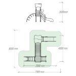 Structure De Jeux Pour Collectivités IK-5.08