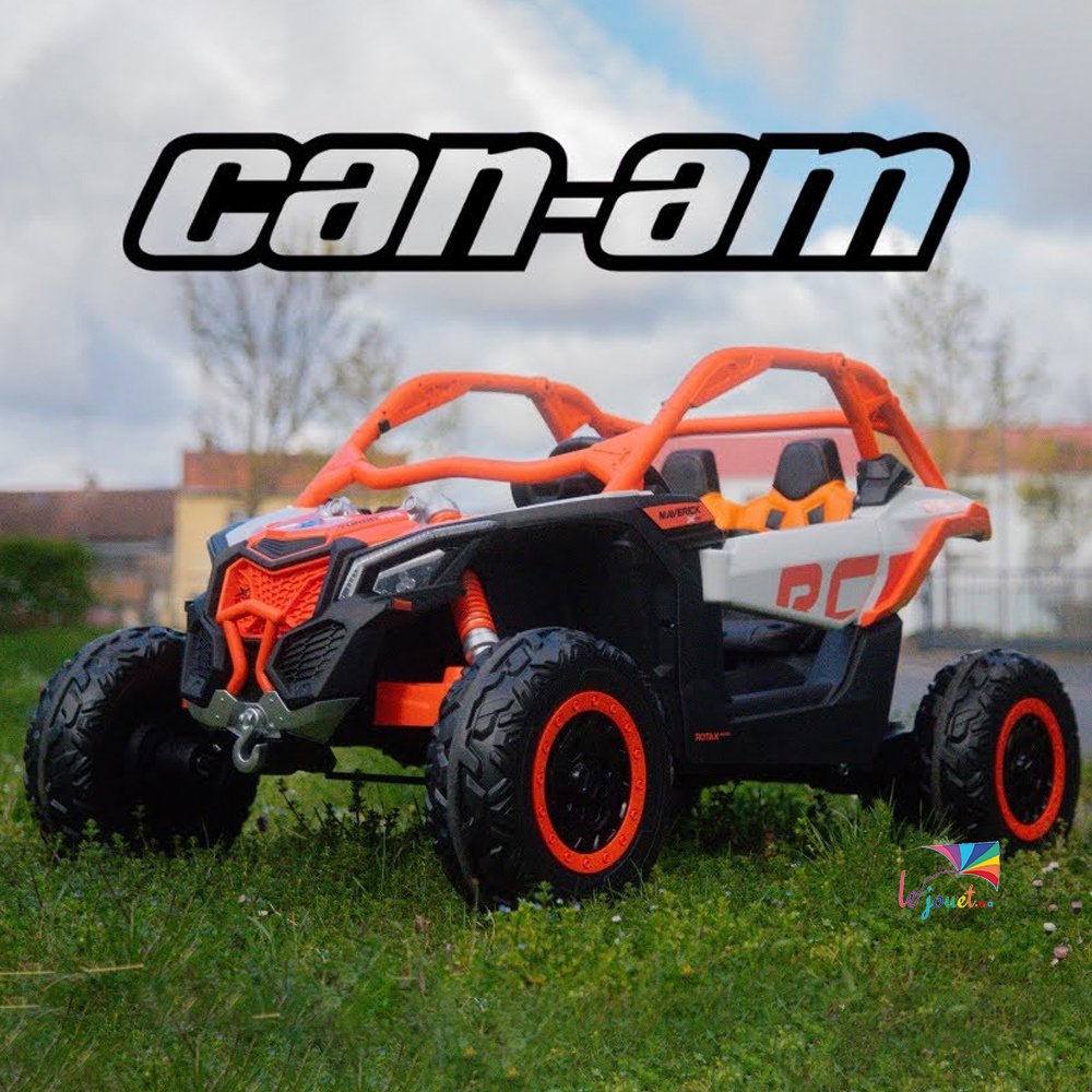 Buggy électrique pour enfant XXL CAN AM biplace (1) Buggy électrique pour enfant XXL CAN AM biplace