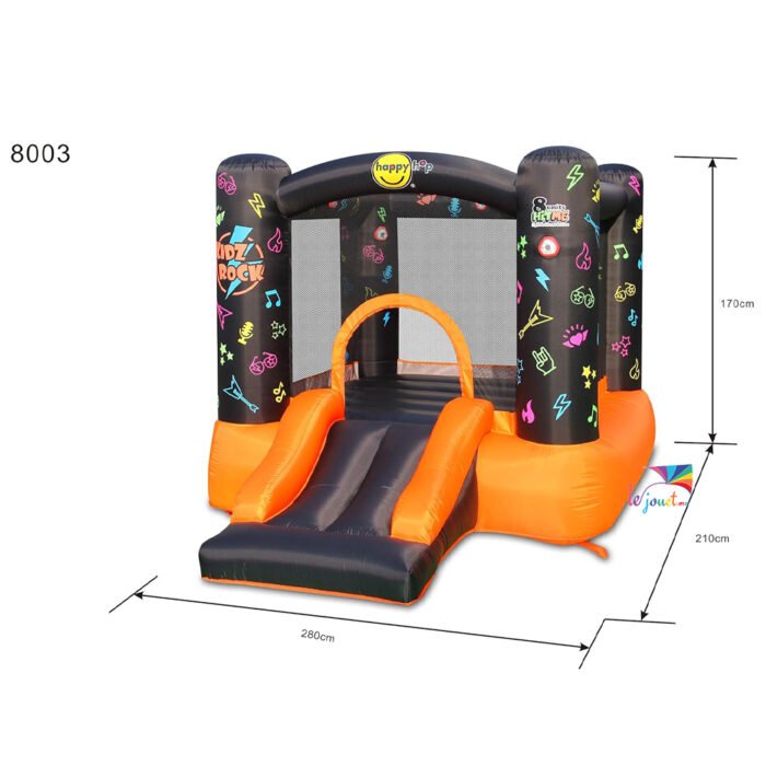 Château Gonflable INTERACTIF Hit ME Happy AIR - HAPPY HOP - Kidz Rock -