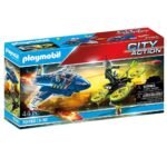Jet de police et drone PLAYMOBIL - 70780 -