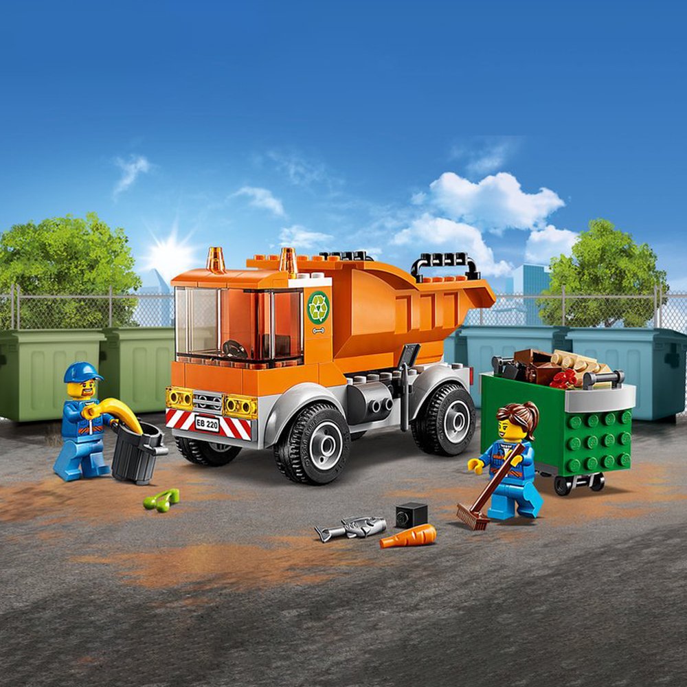 LEGO City - Le camion de poubelle (5) LEGO City - Le camion de poubelle