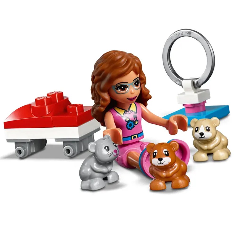 LEGO Friends Olivias Aire de jeux pour hamster (4) LEGO Friends Olivias Aire de jeux pour hamster 4