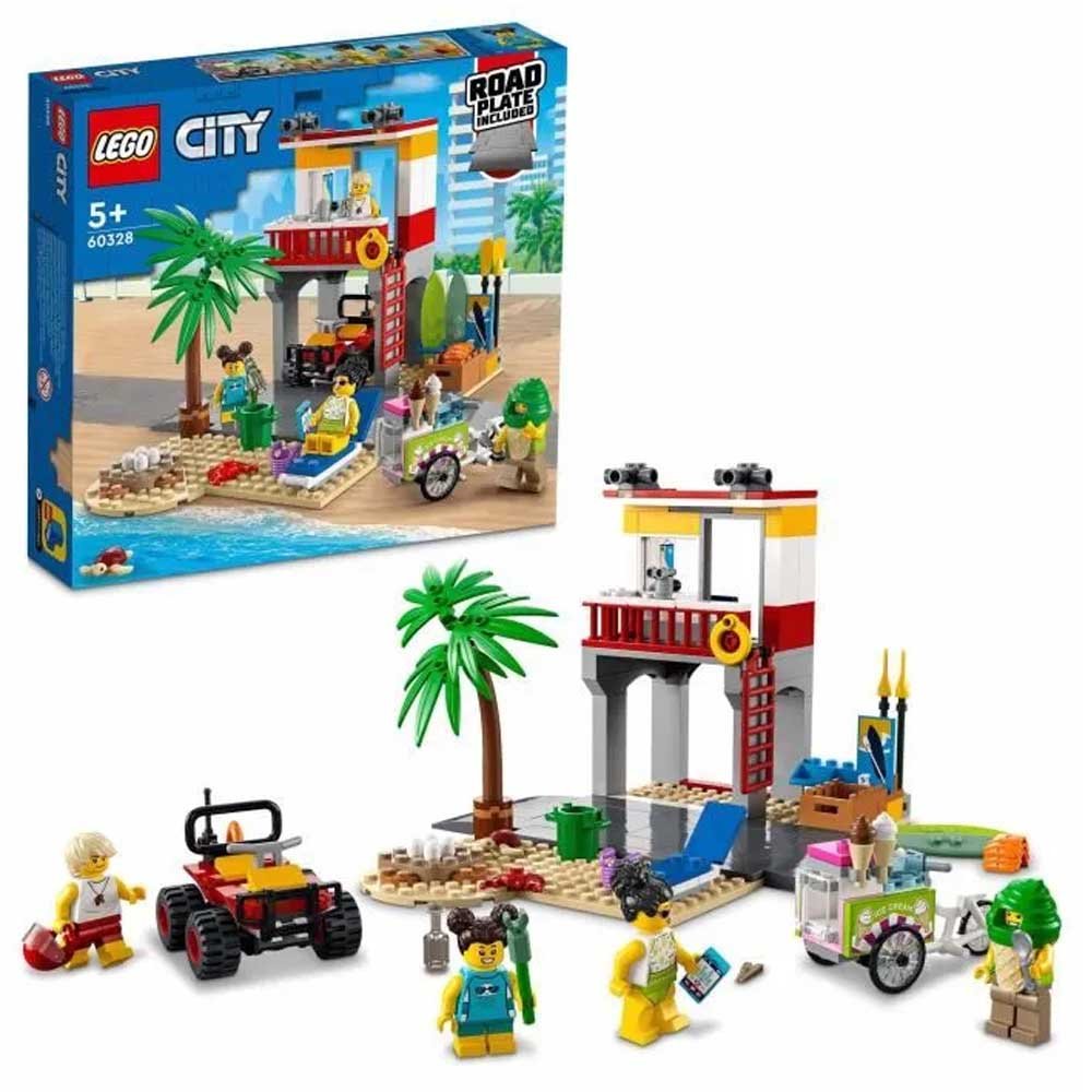 LEGO® City Le poste de secours sur la plage (1) LEGO® City Le poste de secours sur la plage