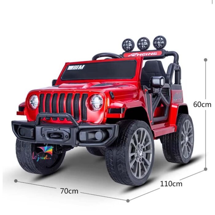 Le vehicule electrique Style Jeep Wrangler Rubicon 12V 12