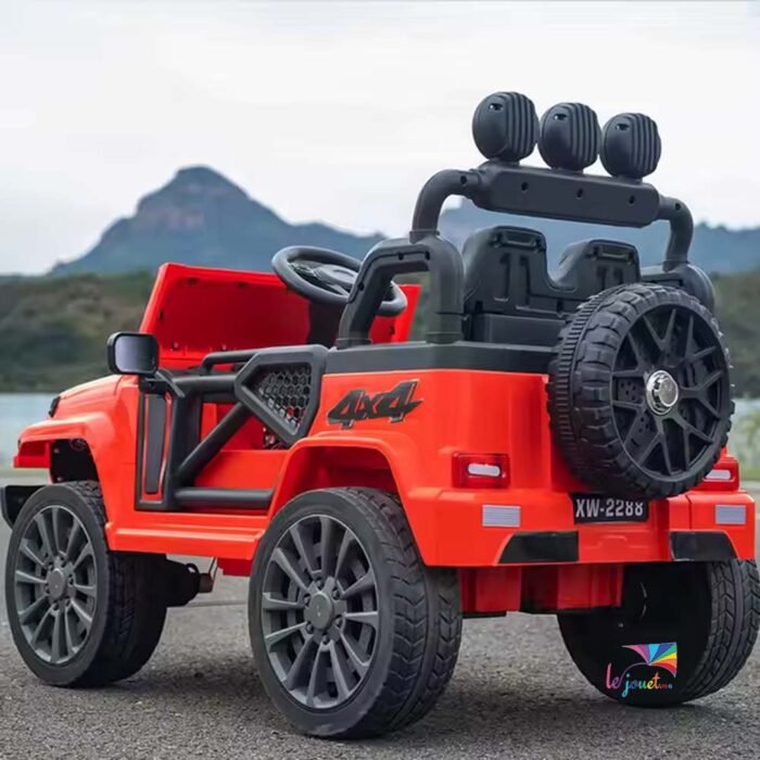 Le vehicule electrique Style Jeep Wrangler Rubicon 12V 13