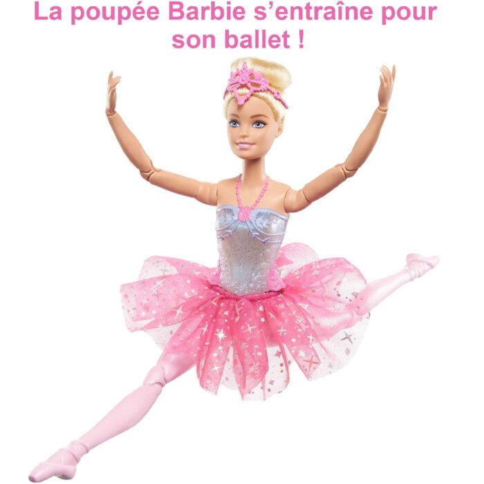 Poupee Ballerine Etoilee avec Lumieres Magiques Barbie 4
