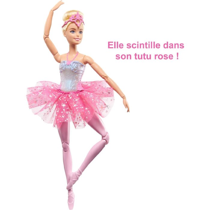 Poupee Ballerine Etoilee avec Lumieres Magiques Barbie 6