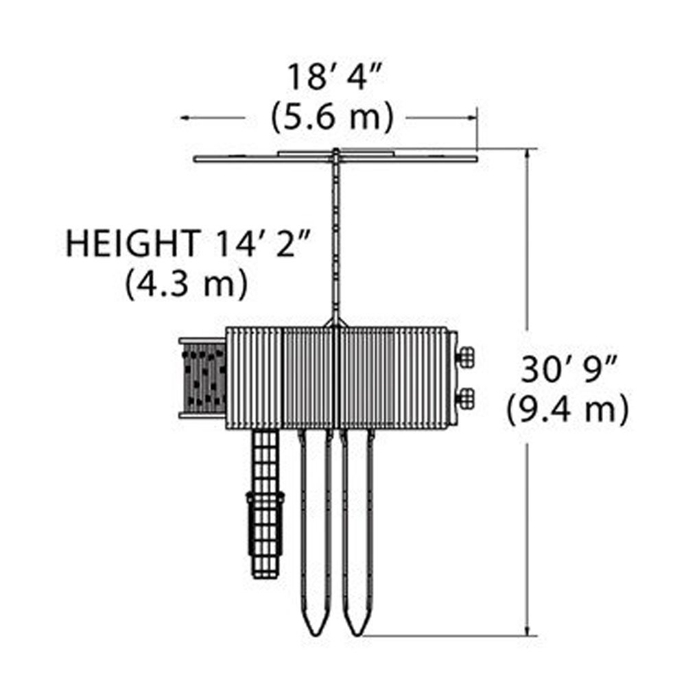 Aire de jeux Titan Treehouse Jumbo 4 (19) Aire de jeux Titan Treehouse Jumbo 4 19