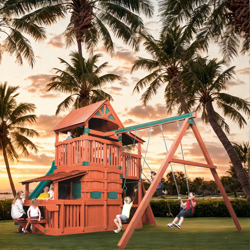 + Aire de jeux Titan Treehouse Jumbo 4 (2) Aire de jeux Titan Treehouse Jumbo 4 2