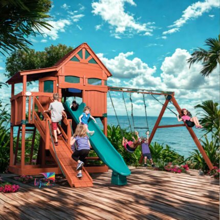 Structure de jeux Olympian Treehouse Jumbo 4 5 1